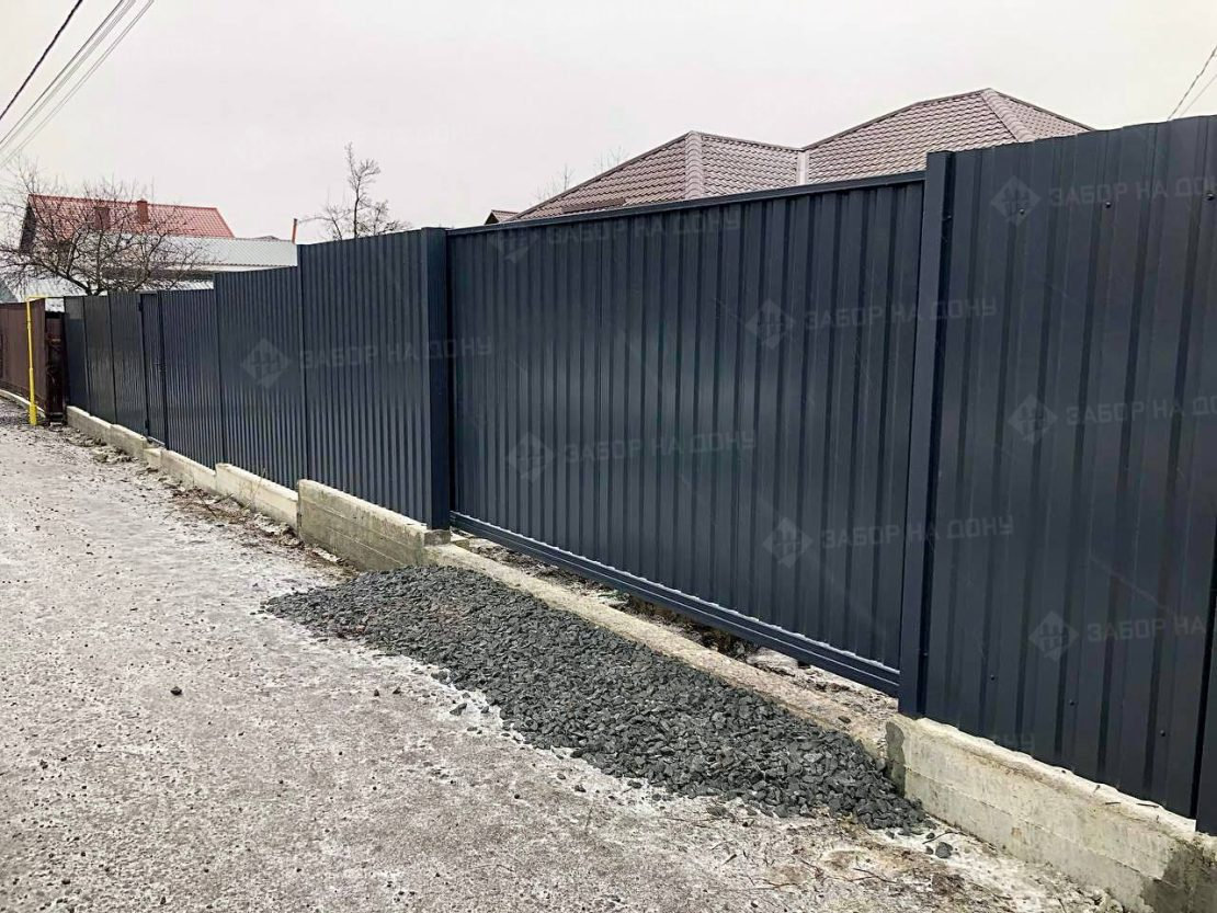 Автоматические откатные ворота с электроприводом  в Лабинске